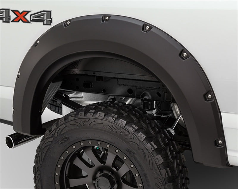 Bushwacker 18-19 Ford F-150 Max Pocket Style Flares 2pc Black 20111-02