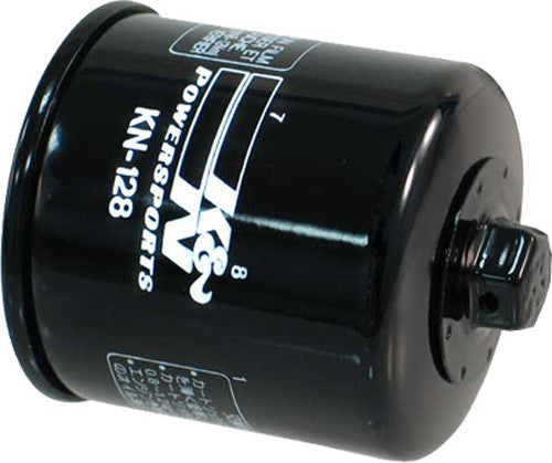 K&N Motorcycle Oil Filter: High Performance, Premium, Designed to be used with Synthetic or Conventional Oils: Fits Select Kawasaki Vehicles, KN-128