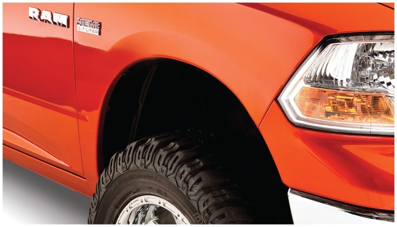 Bushwacker 09-18 Compatible with Dodge Ram 1500 Fleetside Pocket Style Flares 4pc 67.4/76.3/96.3in Bed Black 50915-02