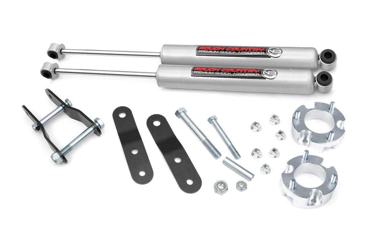 Rough Country 2.5 Inch Lift Kit Fits toyotaTacoma 2WD/4WD (1995-2004) 74030