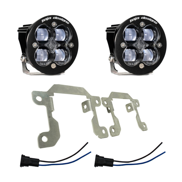 Baja Designs Ford/Subaru SAE Squadron Fog Light Pocket Kit White 447724