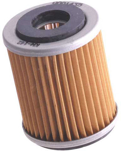 K&N Motorcycle Oil Filter: High Performance, Premium, Designed to be used with Synthetic or Conventional Oils: Fits Select Yamaha Vehicles, KN-142