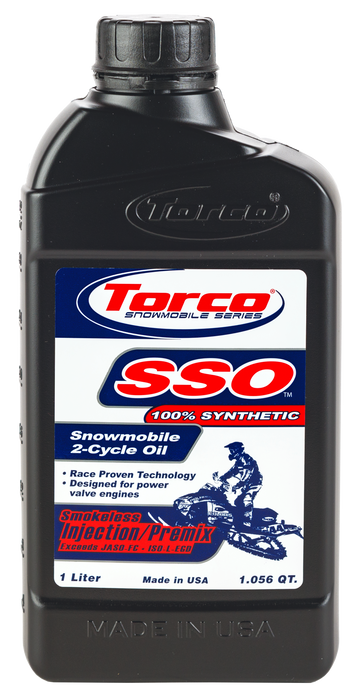 Torco SSO Snowmobile 2-Stroke Synthetic Oil (1-Liter)