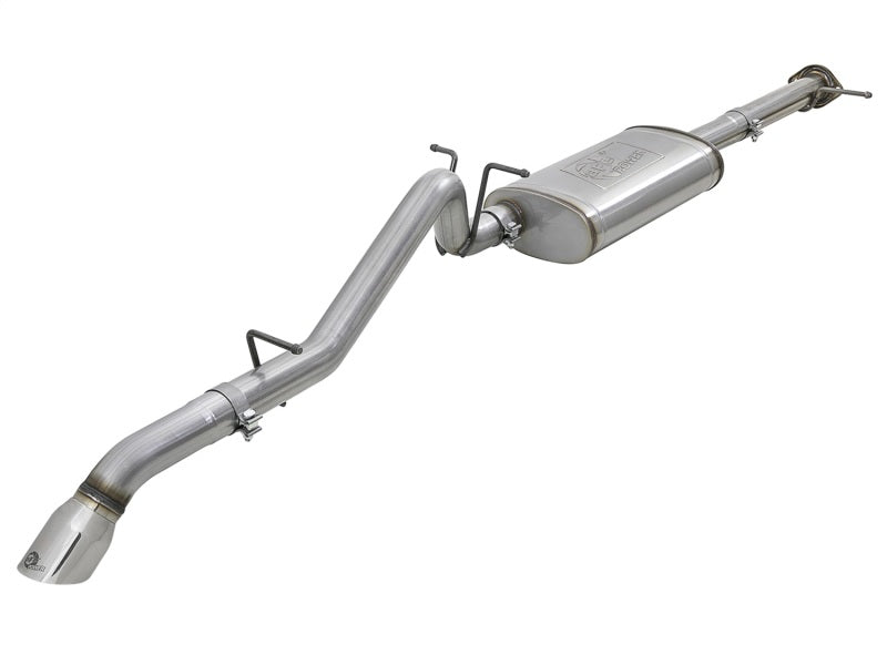 aFe MACH Force-Xp Hi-Tuck 3in. 409 SS C/B Exhaust 15-18 GM Colorado L4-2.5L/V6-3.6L Polished Tip 49-44099-P