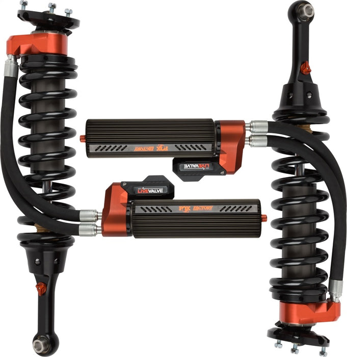 FOX Pair 19-ON Fits Ford Raptor Front Coilover Live Valve Internal Bypass 3.0 Series 7.9" 0-2" Lift 883-06-153