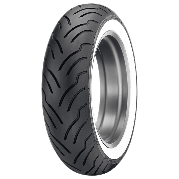 Dunlop American Elite Bias Rear Tire MT90B16 M/C 74H TL Wide Whitewall 45131419