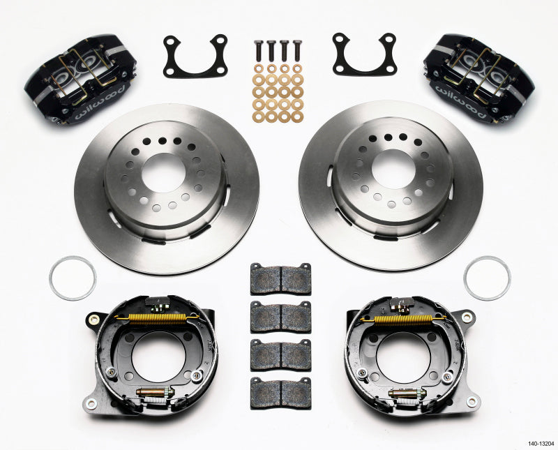 Wilwood Dynapro Dust-Boot P/S Park Brake Kit Big Ford 2.36in Offset 140-13204