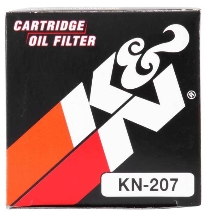 K&N Motorcycle Oil Filter: High Performance, Premium, Designed to be used with Synthetic or Conventional Oils: Fits Select Kawasaki, Suzuki, Beta Vehicles, KN-207