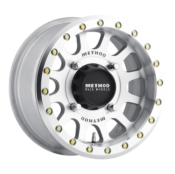 Method MR401 UTV Beadlock 15x7 / 4+3/13mm Offset / 4x156 / 132mm CB Machined Raw Wheel MR40157046343B