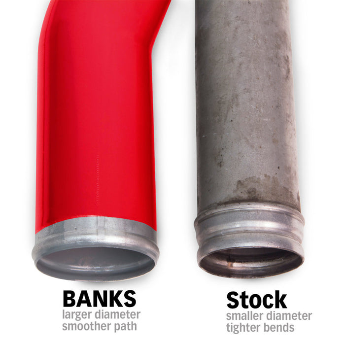 Banks 07-09 Ram 6.7L Diesel Boost Tube System Driver Side 25991