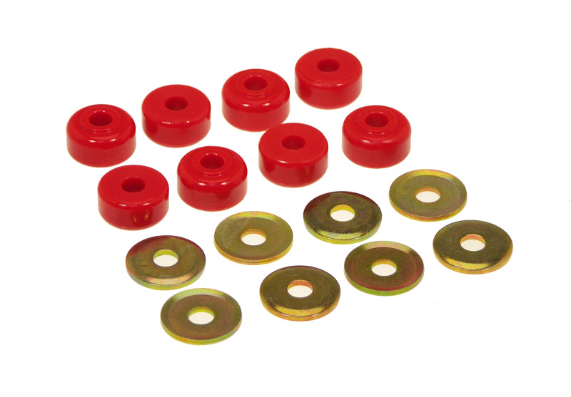 Prothane Universal End Link Bushings & Washers 5/8 x 1 1/8 OD Red 19-430