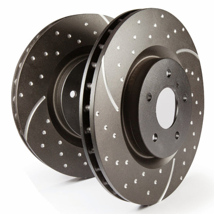 EBC 2001-2003 Mitsubishi Montero 3.5L GD Sport Rear Rotors GD7731