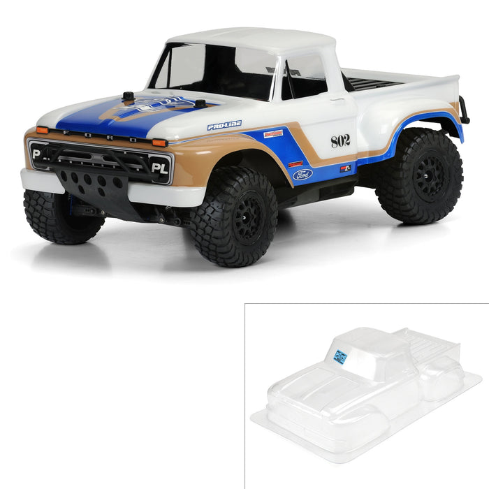 Pro-Line Racing 1966 Ford F-100 Clear Body Slash Slash 4x4 PRO340800 Car/Truck Bodies wings & Decals