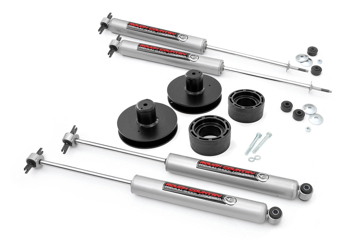 Rough Country 2 Inch Lift Kit N3 Fits Jeep Wrangler Tj 4WD (1997-2006) 65830