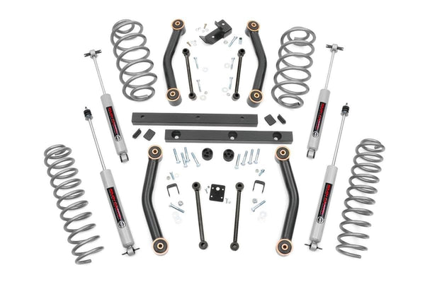 Rough Country 4 Inch Lift Kit Fits Jeep Wrangler Tj 4WD (2003-2006) 90730