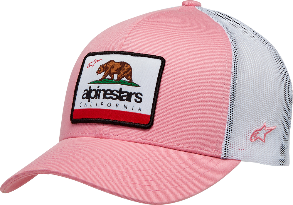 Alpinestars Women's Cali 2.0 Hat (PINK/WHITE)