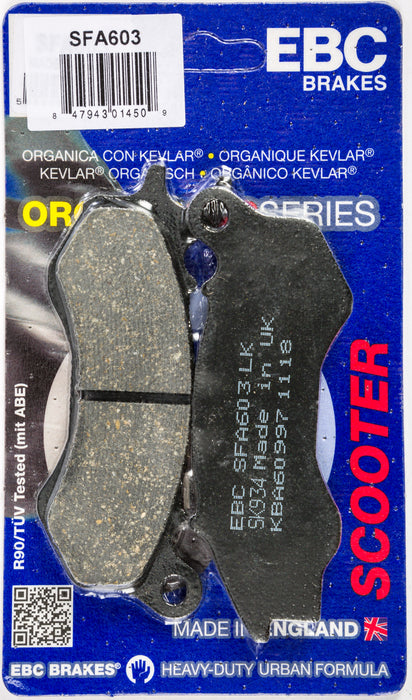 EBC Brakes SFA603 Standard Scooter Brake Pad