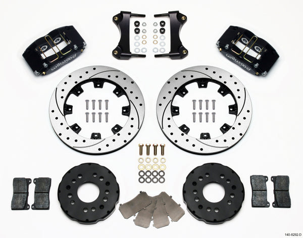 Wilwood Dynapro Radial Front Kit 12.19in Drilled 95-99 Mitsubishi Eclipse (*Line Kit Needed*) 140-8292-D