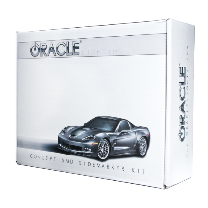 Oracle 05-13 Chevrolet Corvette C6 Concept Sidemarker Set Clear No Paint SEE WARRANTY 3150-019