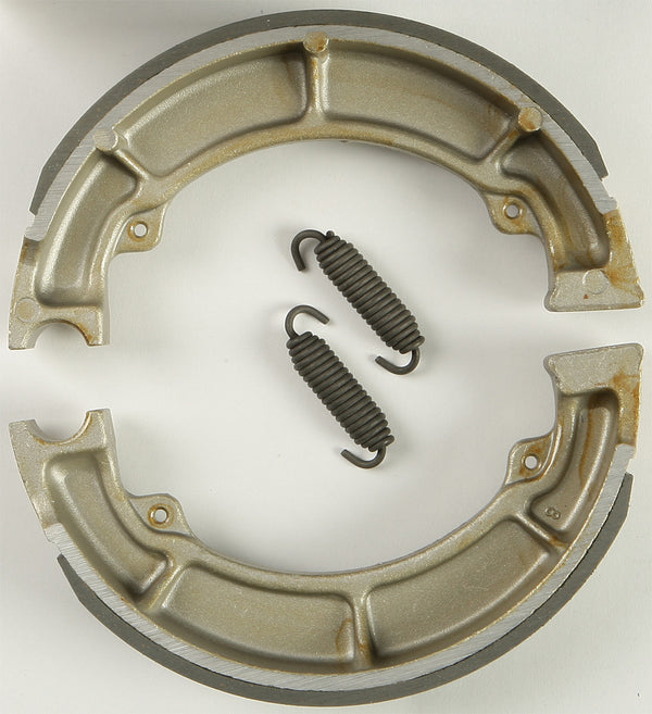EBC Brakes Standard Brake Shoe Compatible for Kawasaki EN500A Vulcan 1996 Front and Rear