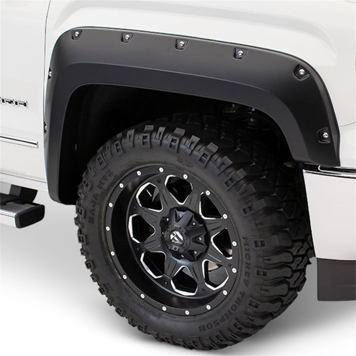 Bushwacker 17-18 Ford F-250 Super Duty Pocket Style Flares 2pc Black 20105-02