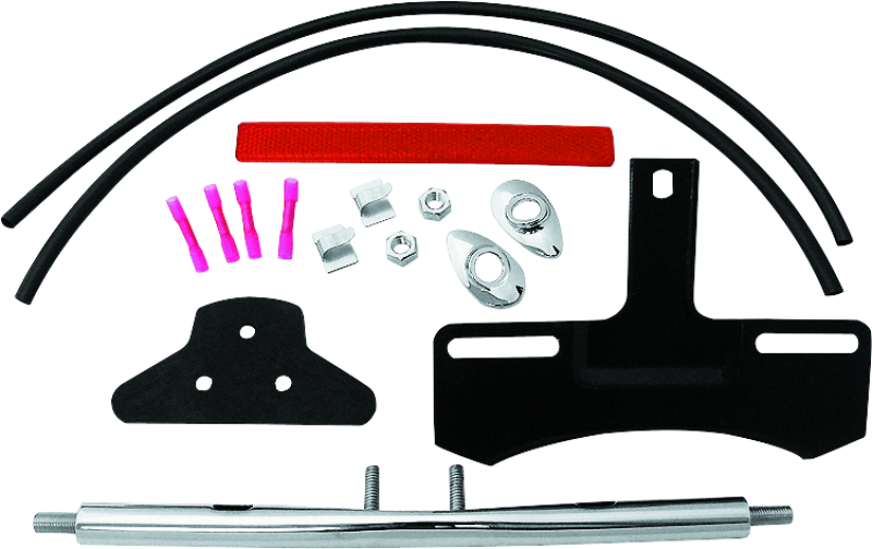 Bikers Choice 04-19 XL 02-17 FXD Turn Signal Relocation Kit Replaces H-D 68732-02A 490584