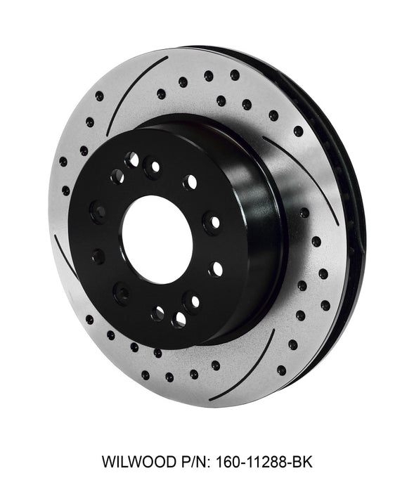 Wilwood Rotor-Rear C2/C3 Vette R/H 11.75 x 1.25 160-11288-BK