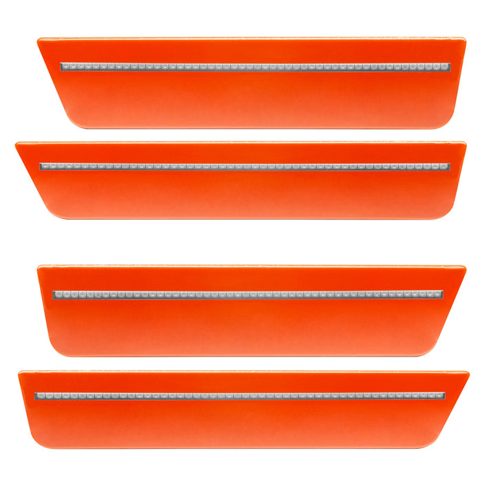 ORACLE Lighting 2008-2014 Compatible with Dodge Challenger Concept Sidemarker Set Clear Lens MPN: 9800-PLC-C