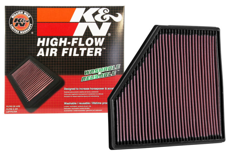 K&N Replacement Air Filter 15-16 BMW 330I 2.0L 33-3051