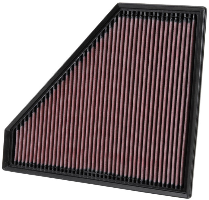 K&N Replacement Panel Air Filter 12.313in OS L x 10.313in OS W x 1.188in H for 13-14 Cadillac ATS 33-2496