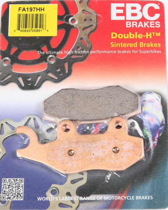 EBC Brakes FA197HH Disc Brake Pad Set, Black, One-Size