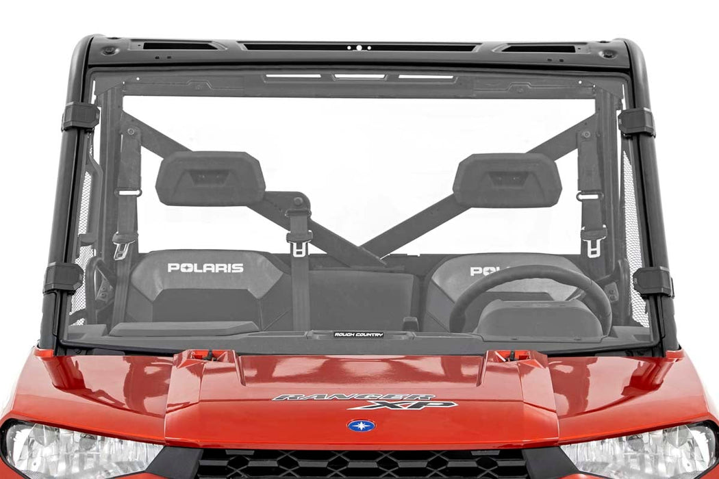 Rough Country Full Windshield Scratch Resistant Polaris Ranger 1000/Ranger Xp 900/1000 98132010