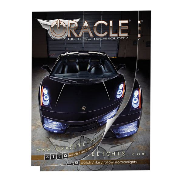 Oracle Lamborghini Poster in x 27in SEE WARRANTY 8055-504