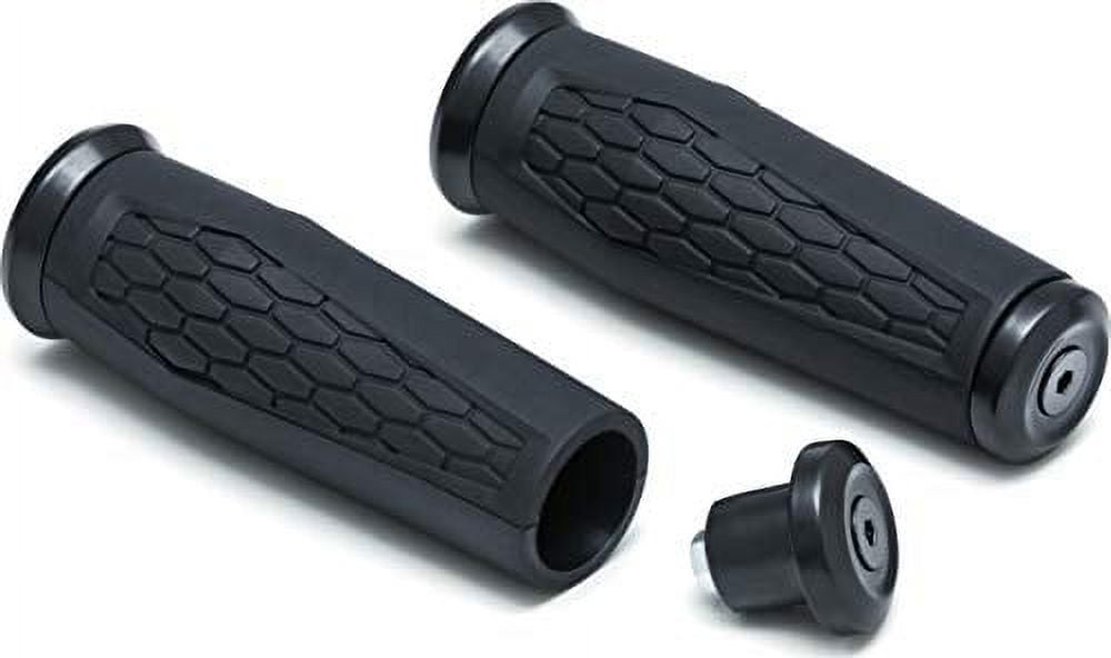 Kuryakyn Hex Grips 7/8inch Universal Black 5929