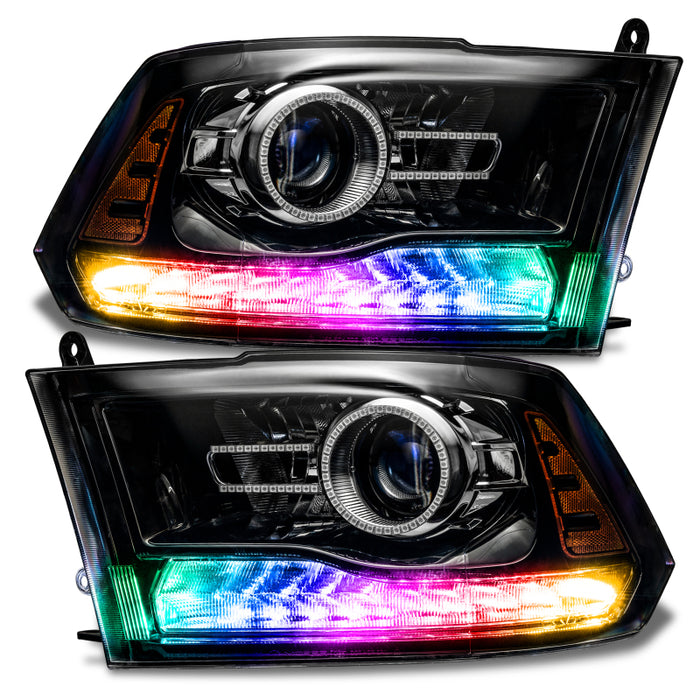 Oracle 13-18 Compatible with Dodge Ram Dynamic DRL Replacement + Turn Signals ColorSHIFT Dynamic SEE WARRANTY 1327-332