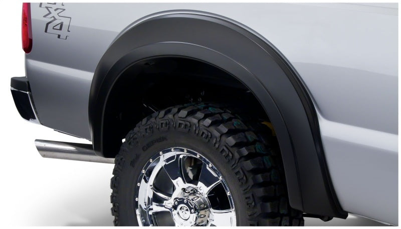 Bushwacker 99-10 Ford F-250 Super Duty Styleside Extend-A-Fender Style Flares 2pc Black 20076-02