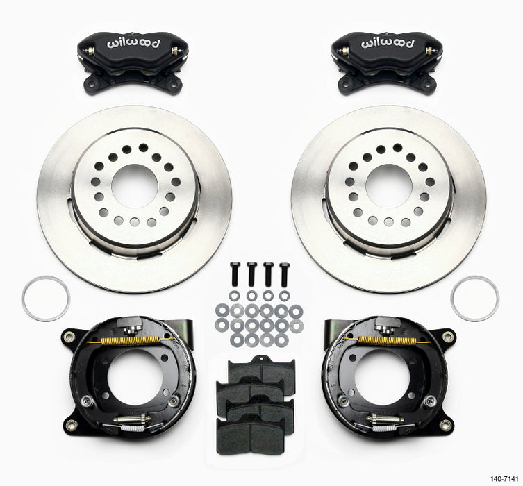 Wilwood Forged Dynalite P/S Park Brake Kit Chevy 12 Bolt w/ C-Clips 140-7141