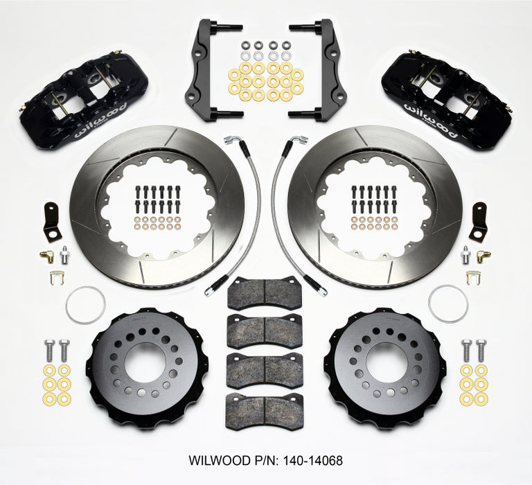 Wilwood AERO4 Rear Kit 14.25in 2014-Up Challenger w/Lines 140-14068