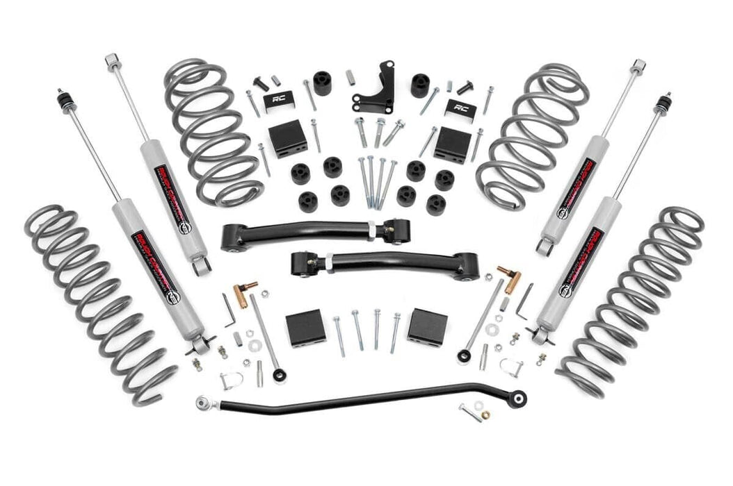 Rough Country 4 Inch Lift Kit X-Series compatible with Jeep Grand Cherokee Wj 4Wd (1999-2004) 639P