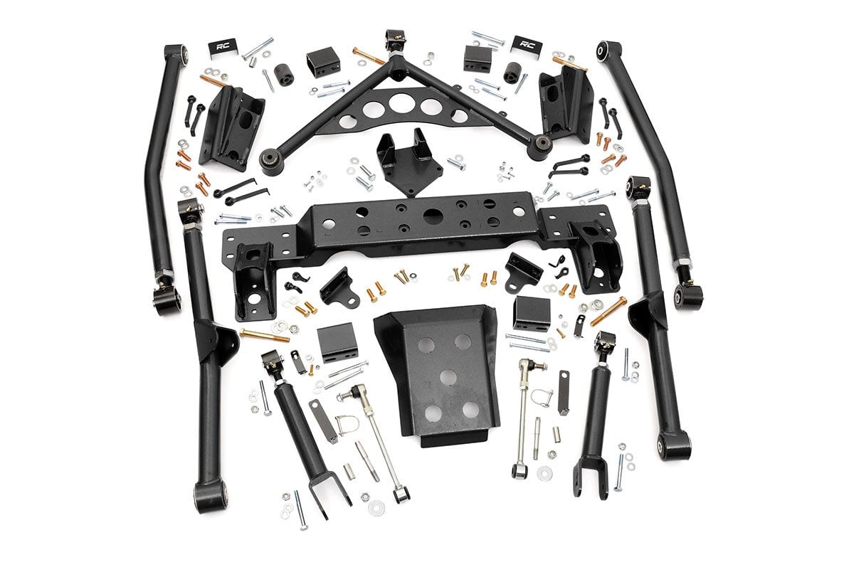 Rough Country Long Arm Upgrade Kit 4 Inch Lift Fits Jeep Grand Cherokee Wj (99-04) 90900U