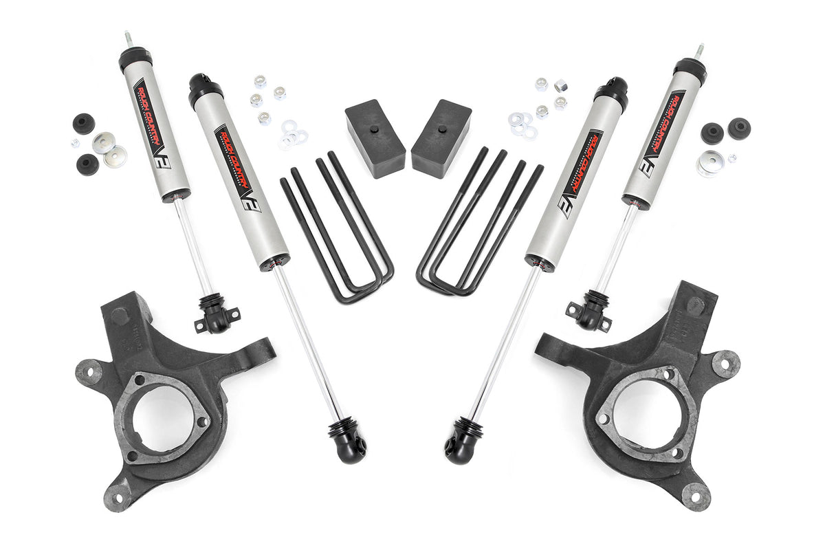 Rough Country 3 Inch Lift Kit V2 Fits Chevy/GMC 1500 2WD (99-06 & Classic) 23277