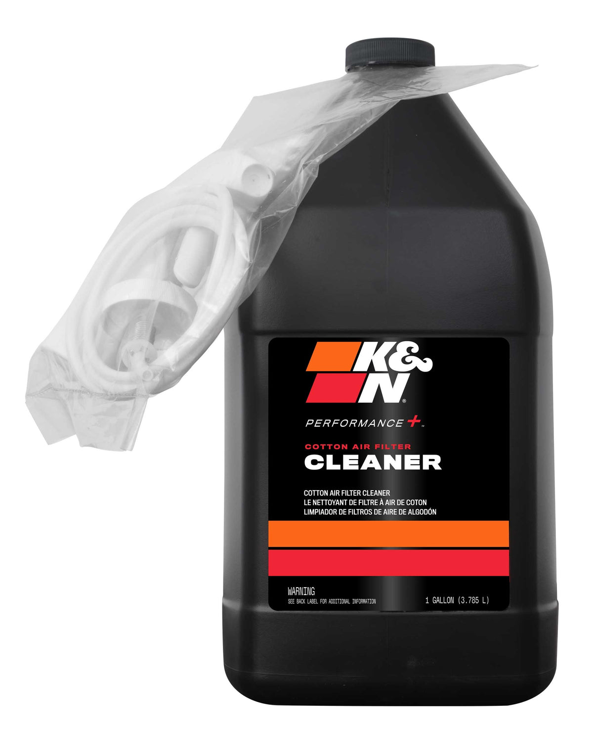 K&N Air Filter Cleaner and Degreaser: Power Kleen; 1 Gallon; Restore Engine Air Filter Performance, 99-0635