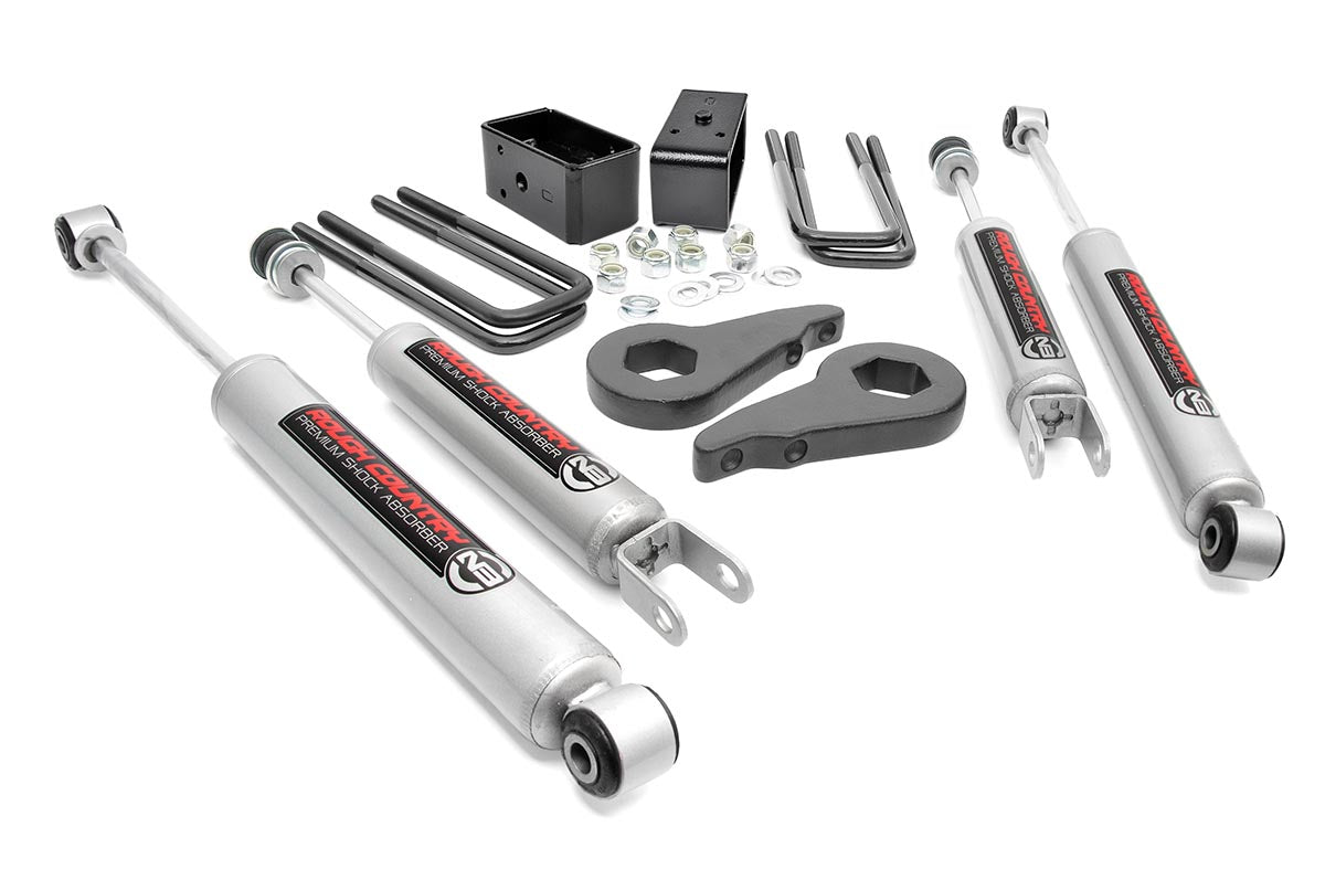 Rough Country 1.5-2 Inch Lift Kit N3 Shocks Fits Chevy/GMC 1500 (99-06 & Classic) 28330