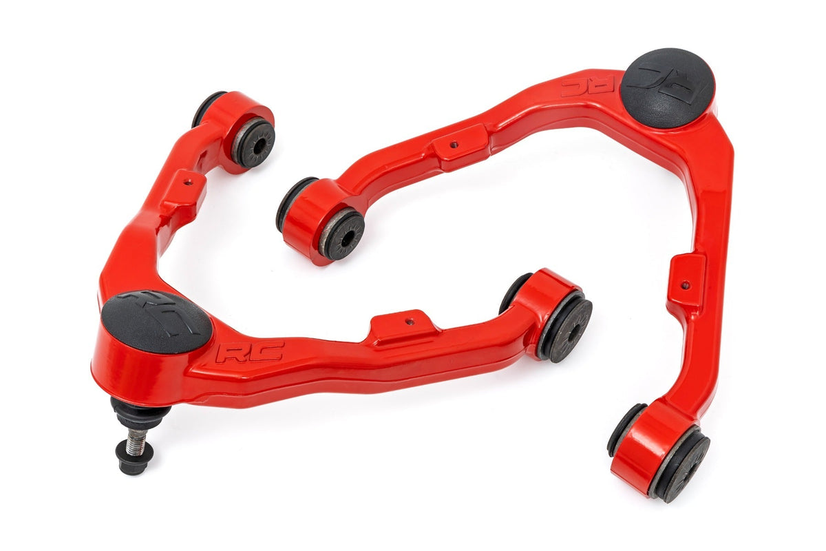 Rough Country Red Forged Upper Control Arms Oe Upgrade Fits Chevy/GMC 1500 (99-06 & Classic) 10026RED
