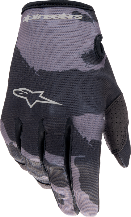 Alpinestars Youth & Kids Radar Gloves Iron/Camo Lg 3541823-9080-L