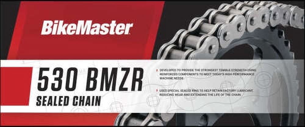 BikeMaster 530x120 BMZR Z-Ring Chain Chrome/Chrome 197429