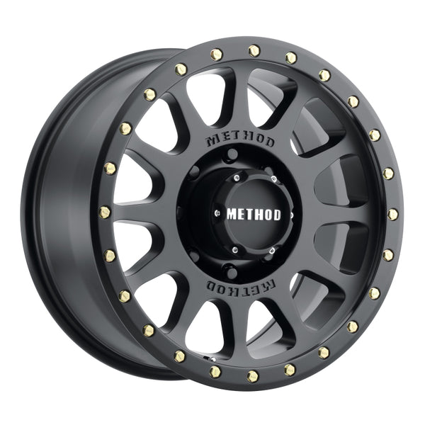 Method MR305 NV 20x9 +18mm Offset 8x170 130.81mm CB Matte Black Wheel MR30529087518