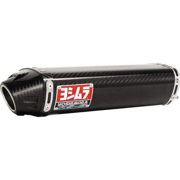 Yoshimura Rs-5 Slip-On Exhaust (Street/Carbon Fiber) Compatible With 07-08 Honda Cbr600Rr 1227272