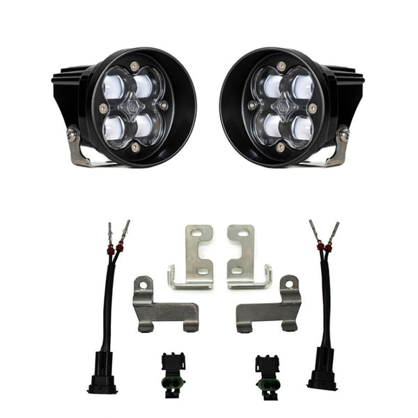 Baja Designs 2016+ Fits Toyota RAV4 Squadron Fog Light Pocket Kit Clear 447703