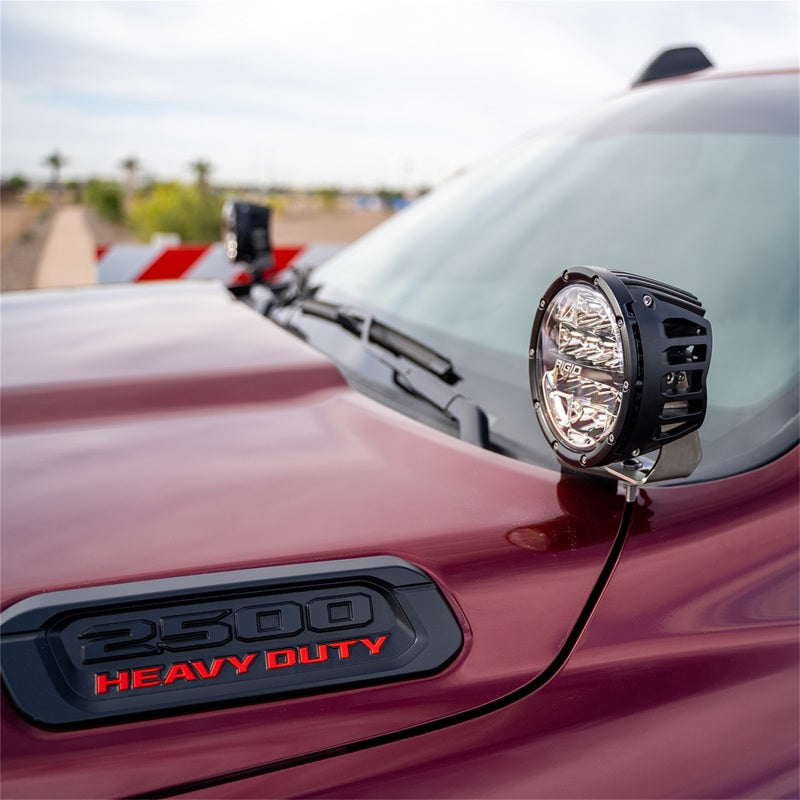 RIGID 2019+ Fits Dodge Ram 2500/3500 A-Pillar LED Light Mounts 46719